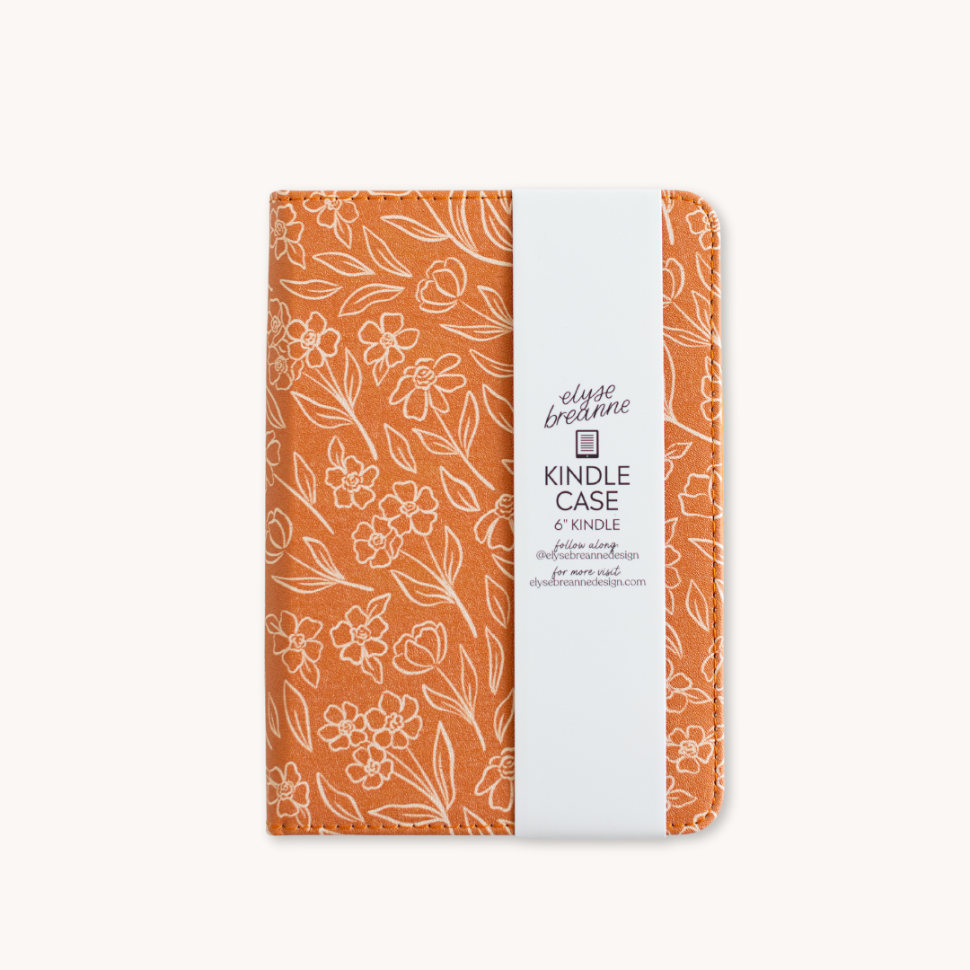 Terracotta Kindle Case: 6" Kindle Basic (11th Generation)