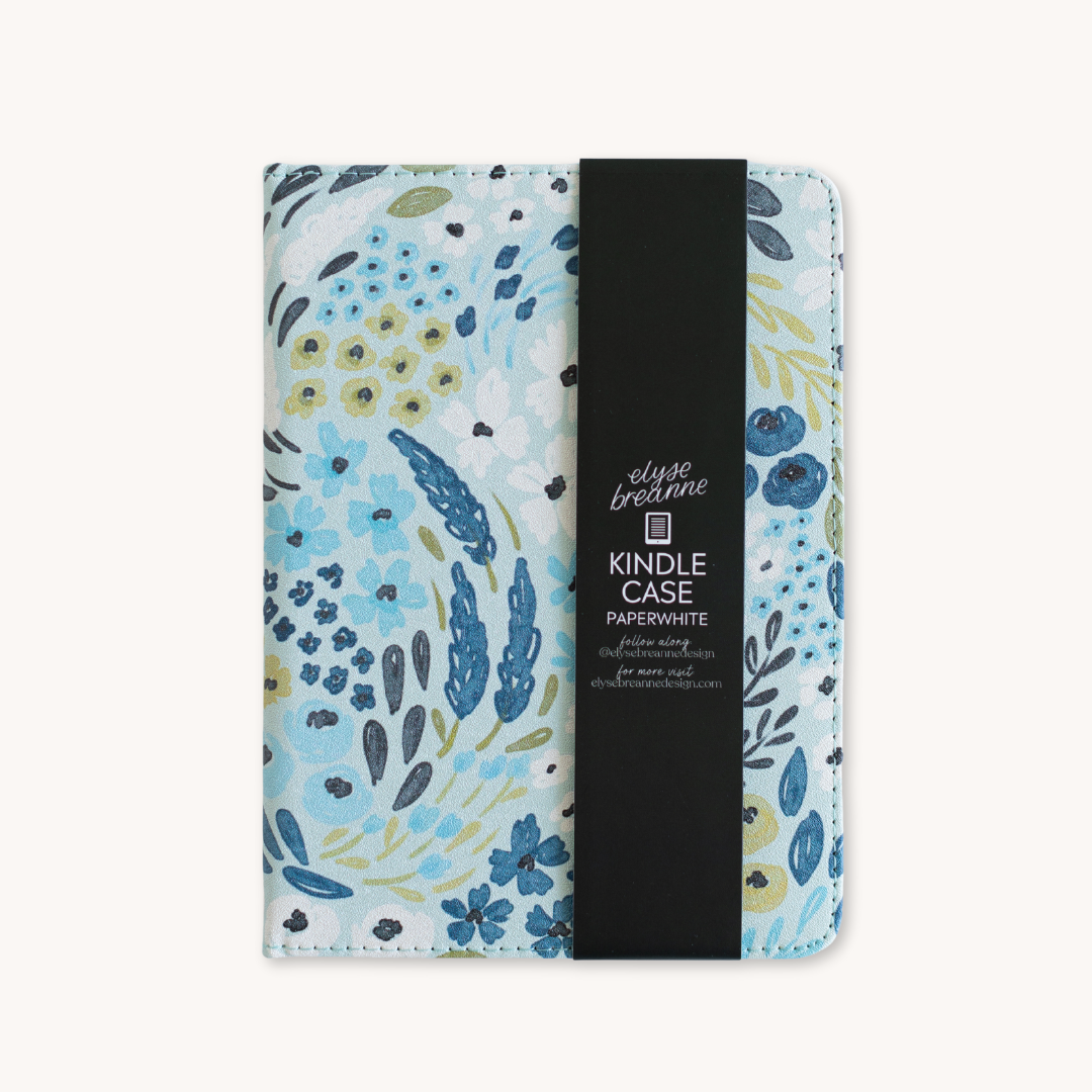 Waterfall Floral Kindle Case: Kindle Paperwhite (11th Generation)