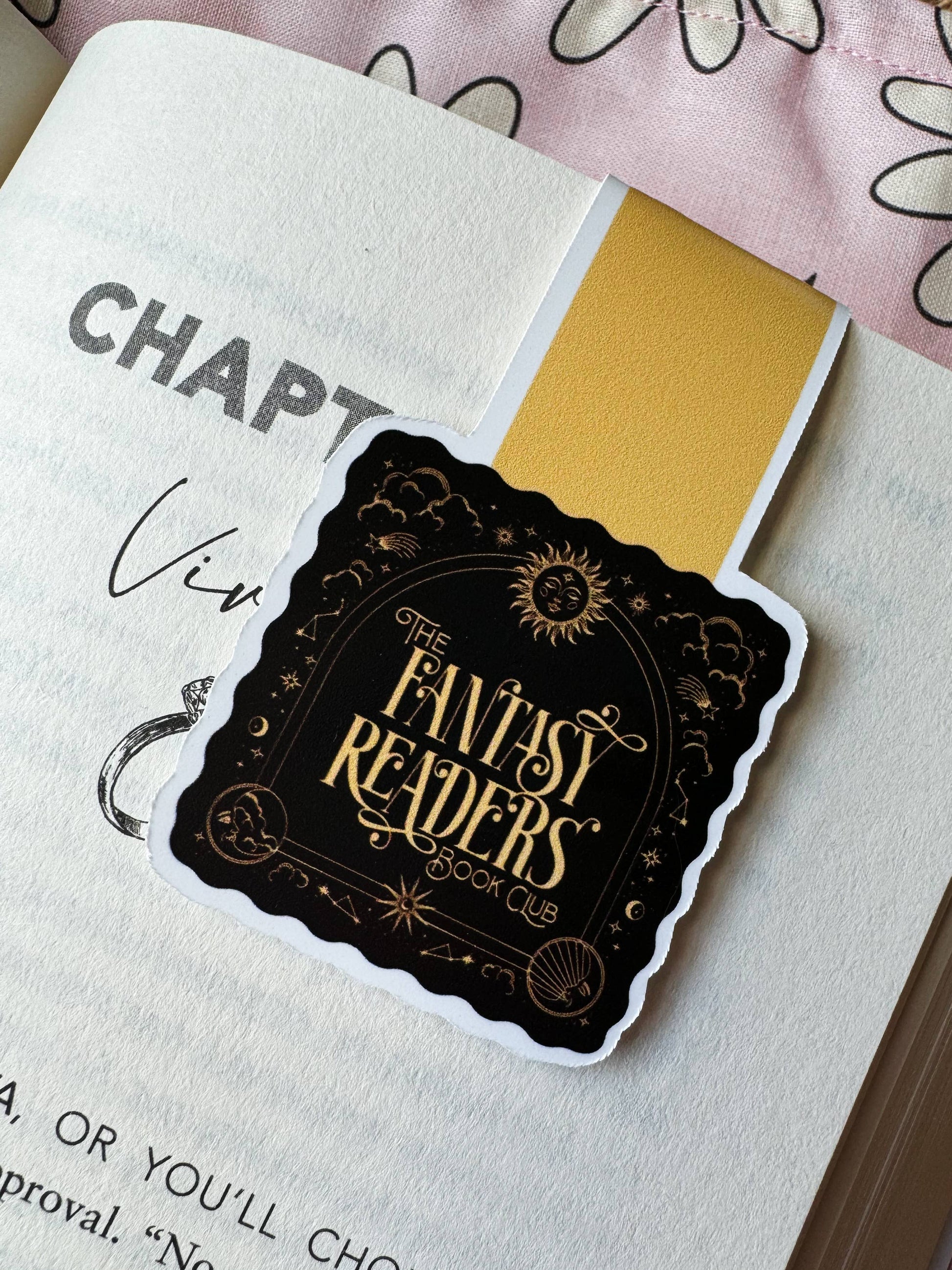 Magnetic Bookmark - Fantasy Reader Book Club