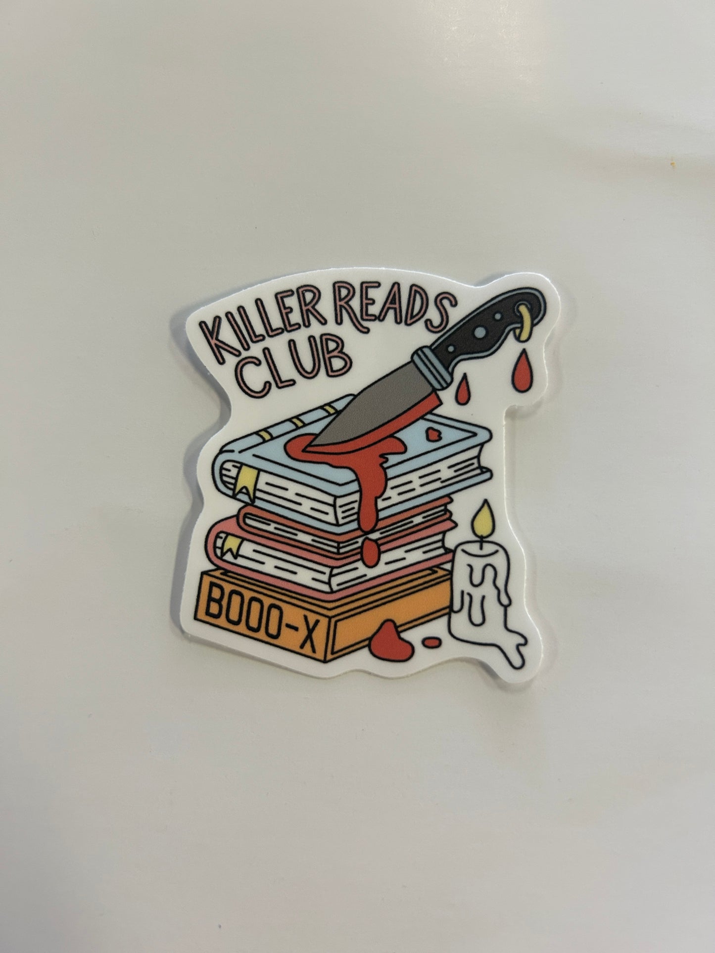 Killer Reads Club Sticker