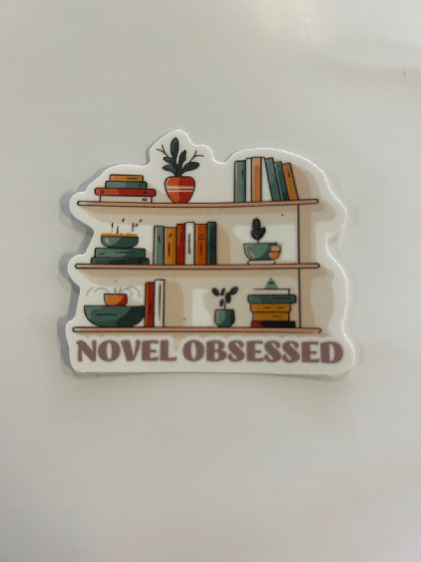 Novel Obsessed Sticker