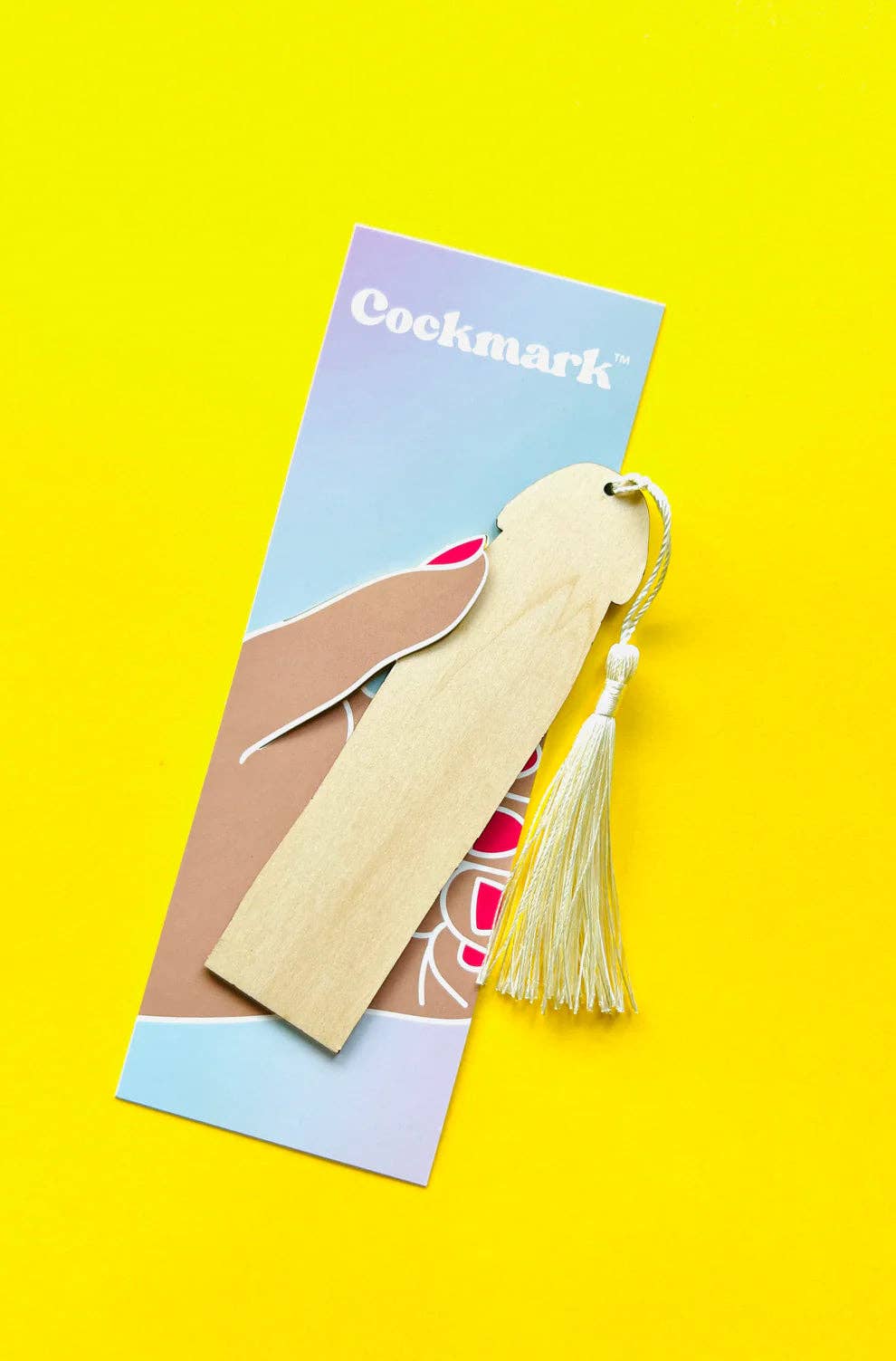 Glitter Cockmark: Creamsicle
