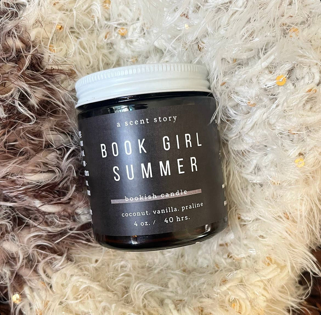 Book Girl Summer -  Bookish Candle | Book Themed Candle
