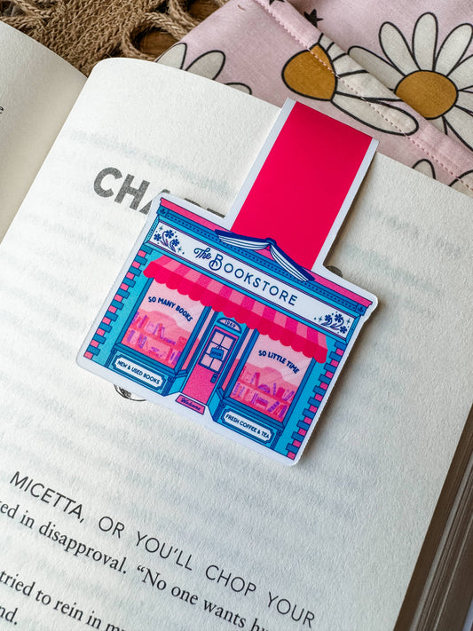 Magnetic Bookmark - Reader Gift - The Pink Bookstore