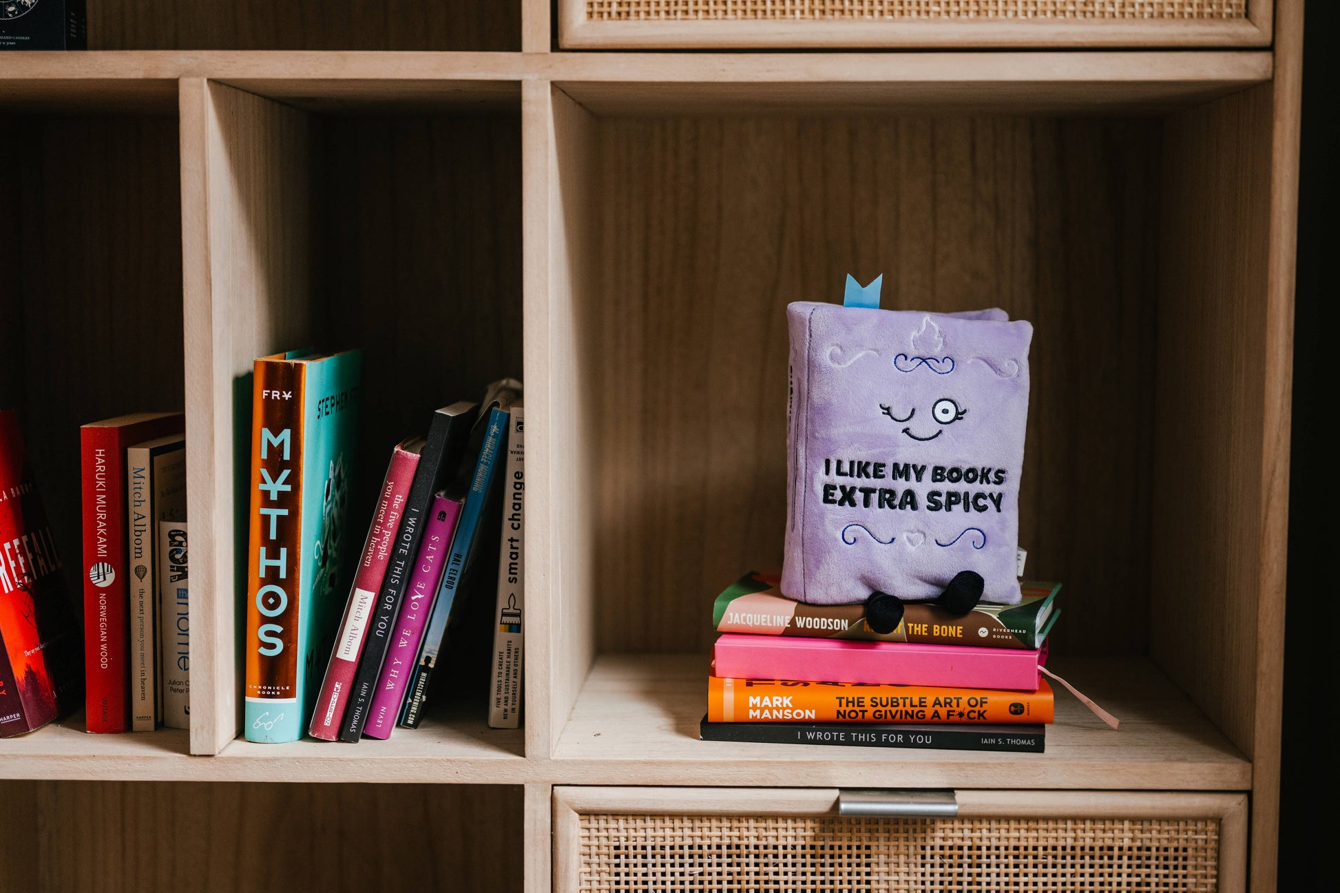 Plush Book  Extra Spicy  Soft Cuddly Perfect Toy Funny Cute