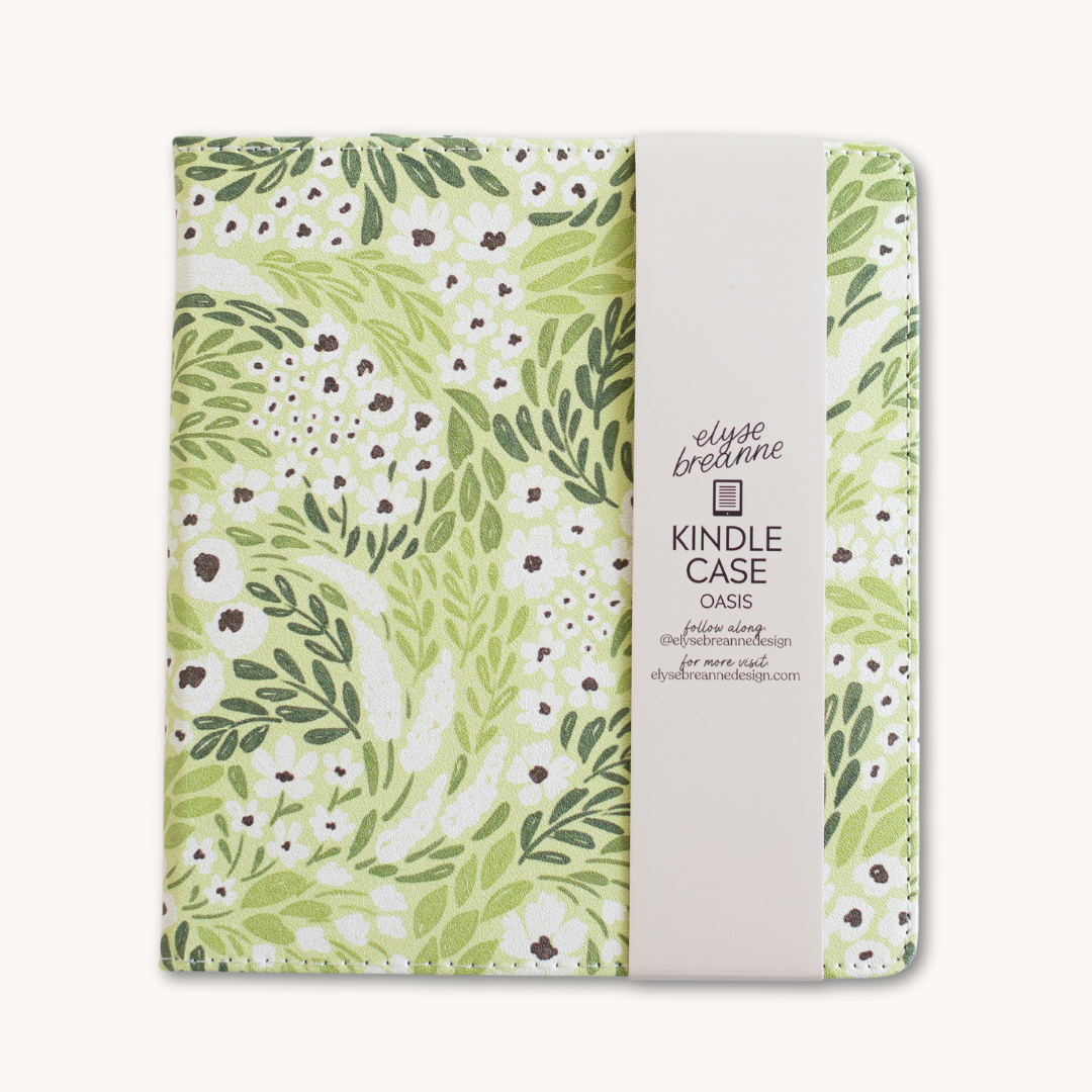 Matcha Floral Kindle Case: Kindle Paperwhite (12th Generation)
