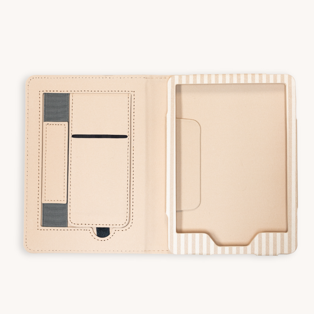 Latte Stripes Kindle Case: Kindle Paperwhite (11th & 12th Generation)