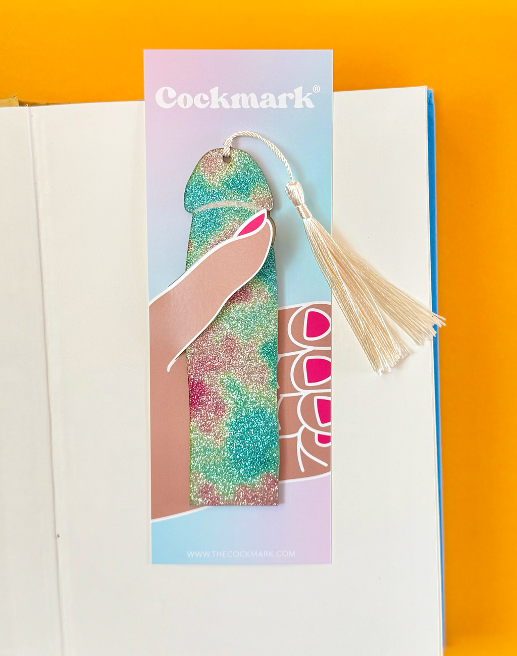 Glitter Cockmark: Magenta