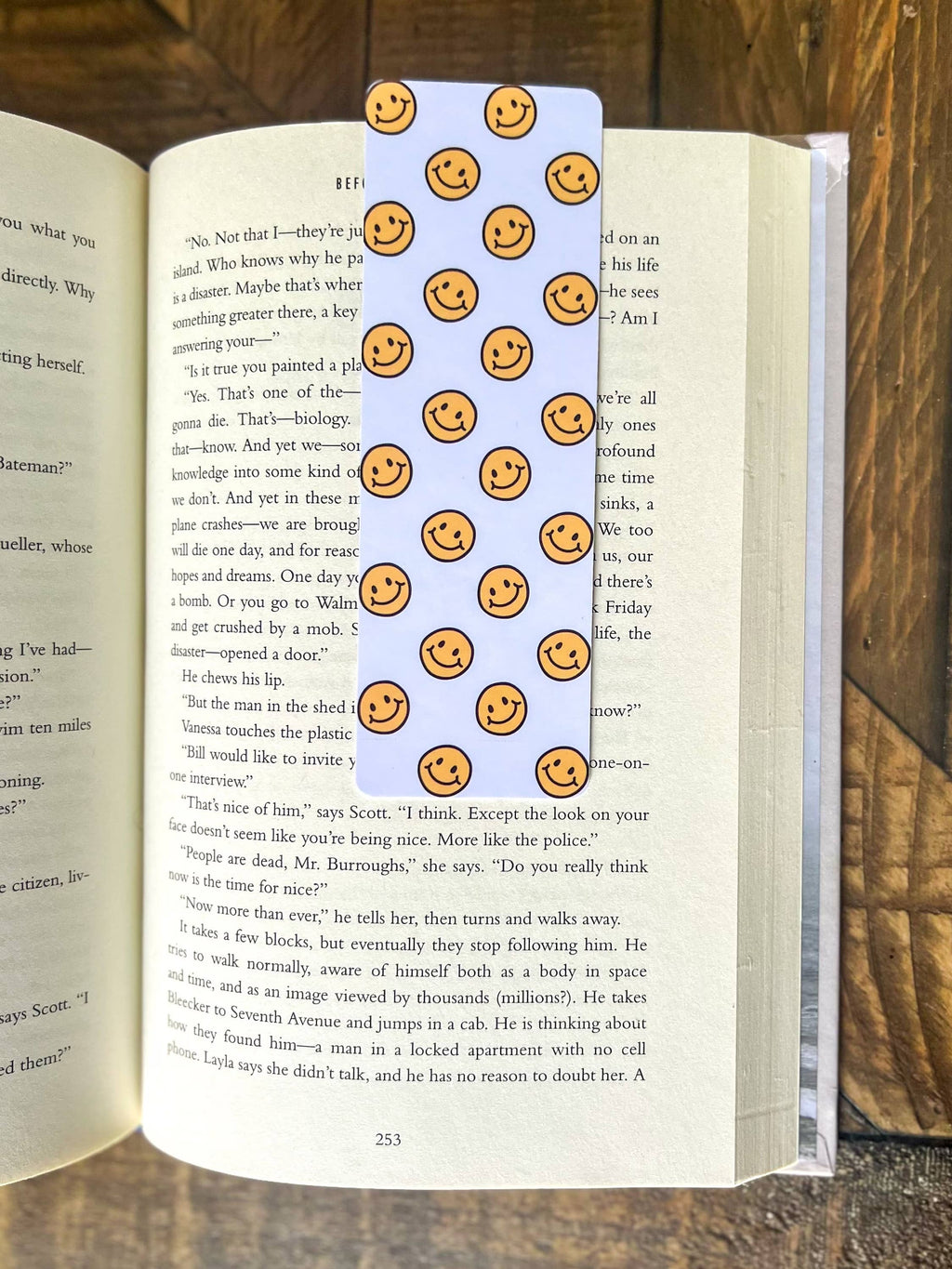 Checker / Glossy - Laminated Bookmark