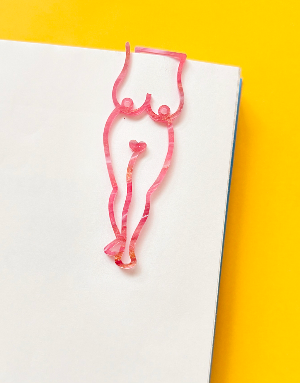 Nipclip: Pink & Peach Stripe