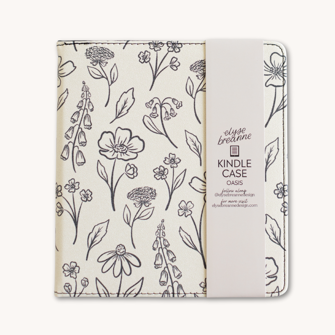 Pressed Floral Kindle Case: Kindle Paperwhite (11th Generation)