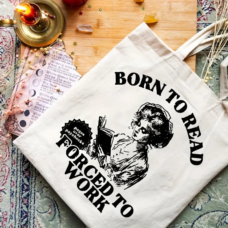 Born To Read Tote Bag