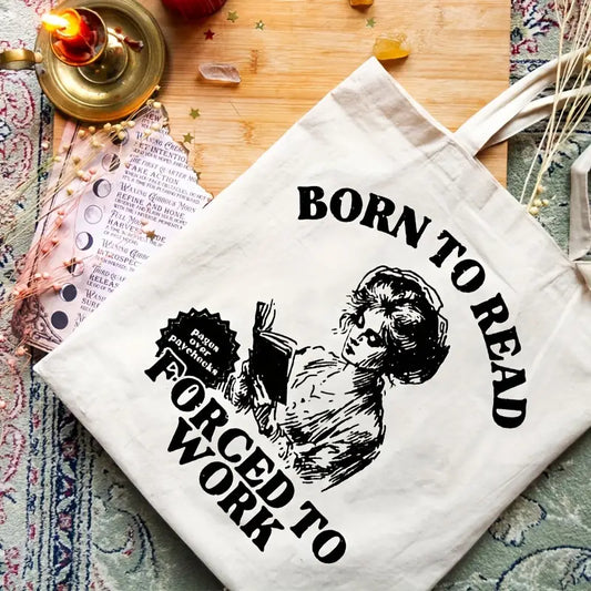 Born To Read Tote Bag