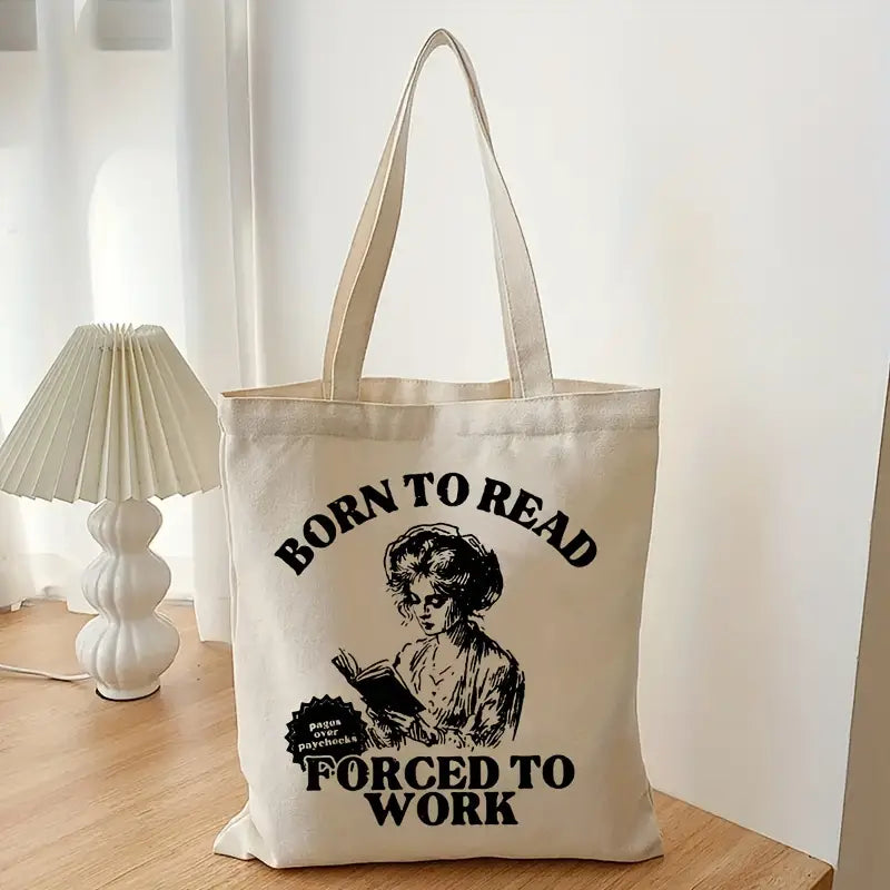Born To Read Tote Bag
