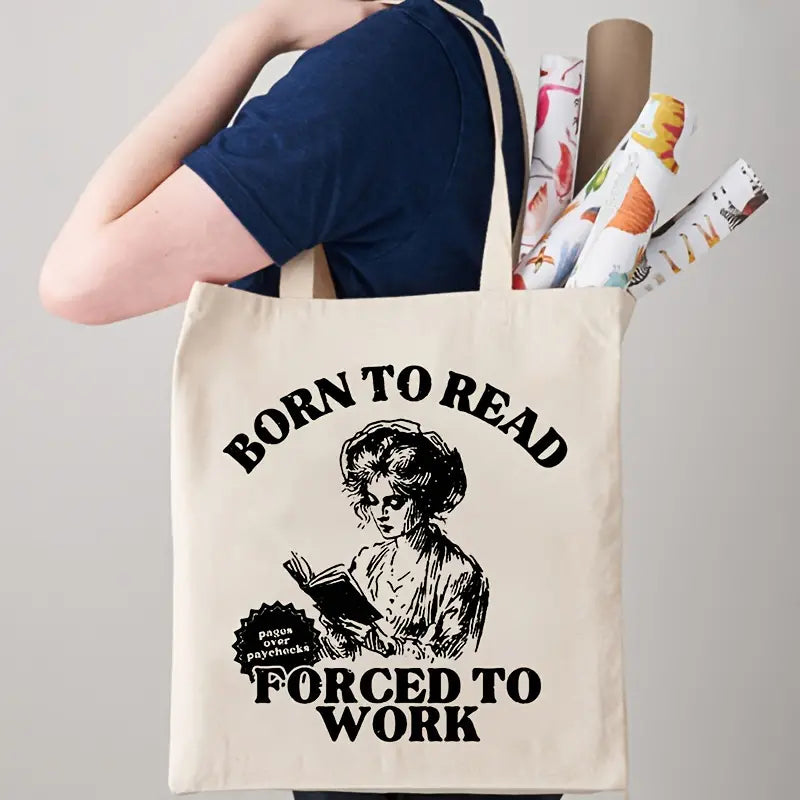 Born To Read Tote Bag