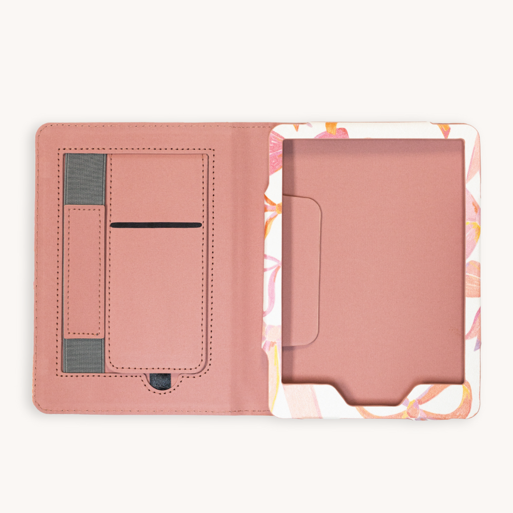 Pink Bows Kindle Case: Kindle Paperwhite (12th Generation) or Colorsoft