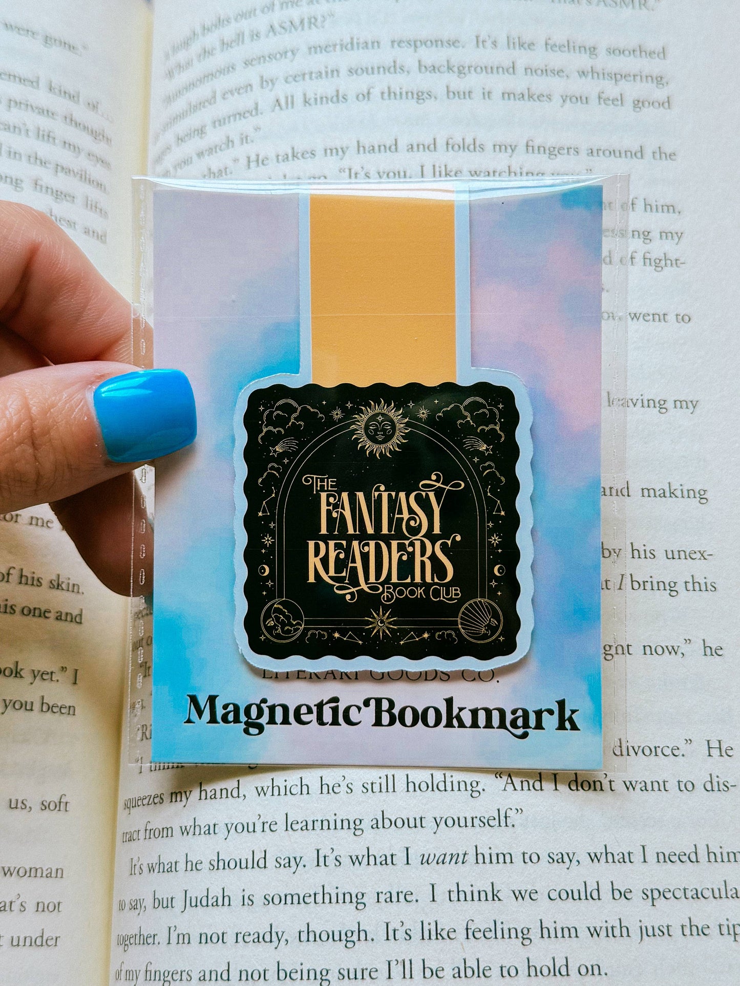Magnetic Bookmark - Fantasy Reader Book Club