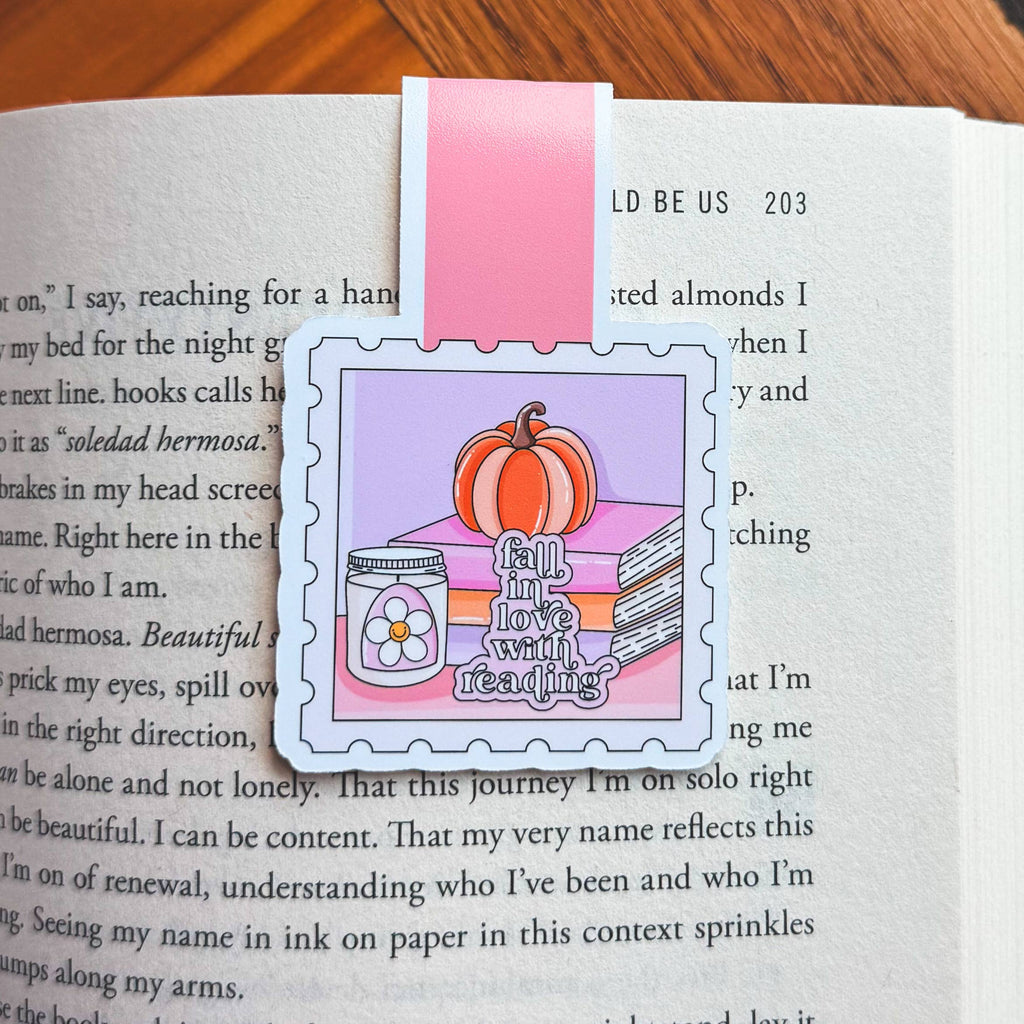 Magnetic Bookmark  - Fall in Love