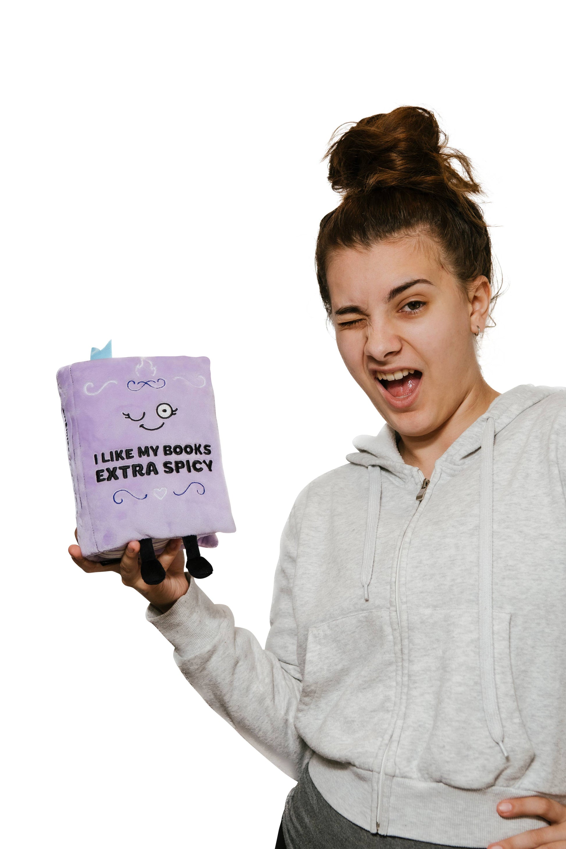 Plush Book  Extra Spicy  Soft Cuddly Perfect Toy Funny Cute