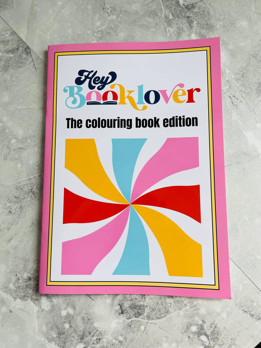 Bookish Colouring Book