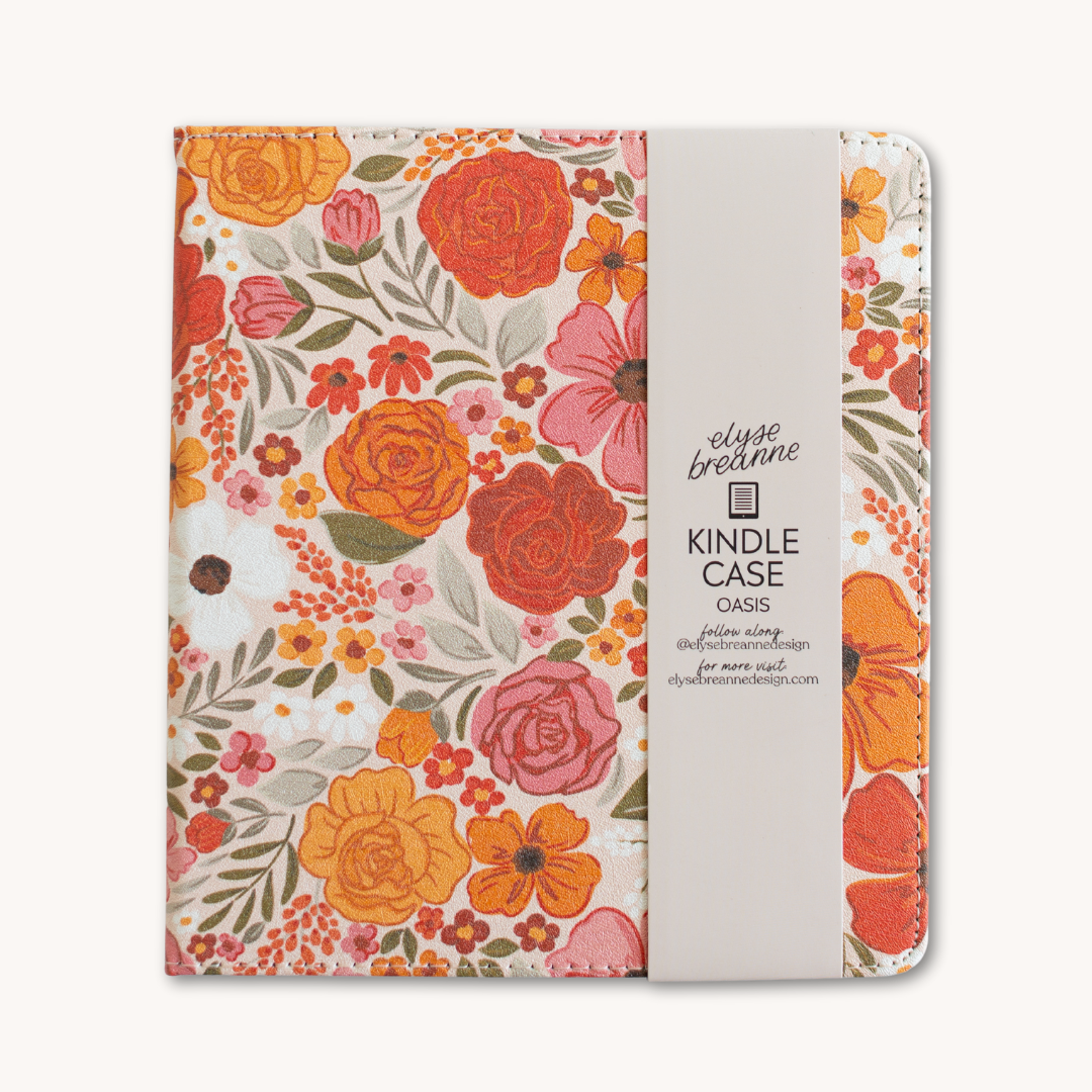 Rosewood Blooms Kindle Case: Kindle Paperwhite (11th Generation)