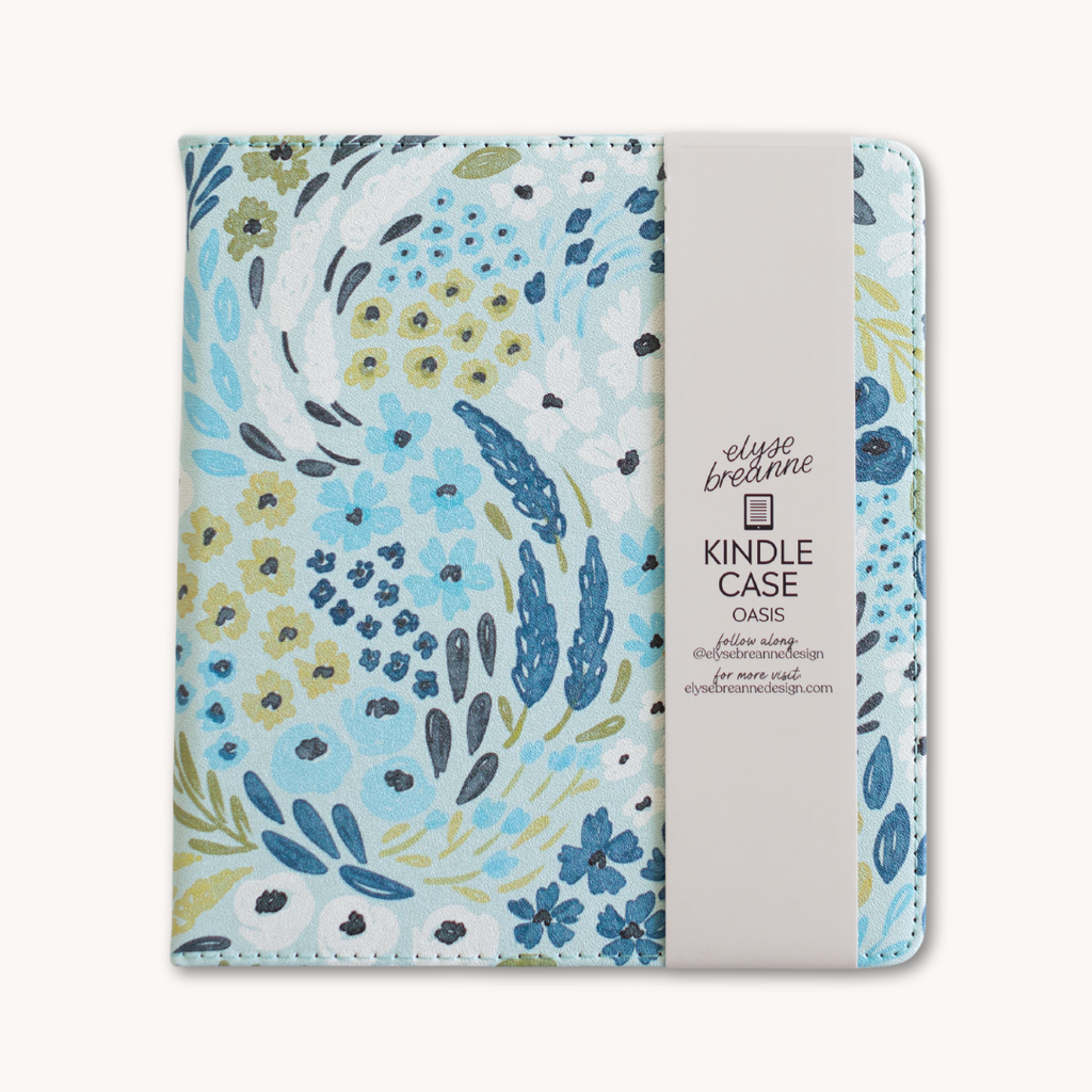 Waterfall Floral Kindle Case: Kindle Paperwhite (11th Generation)