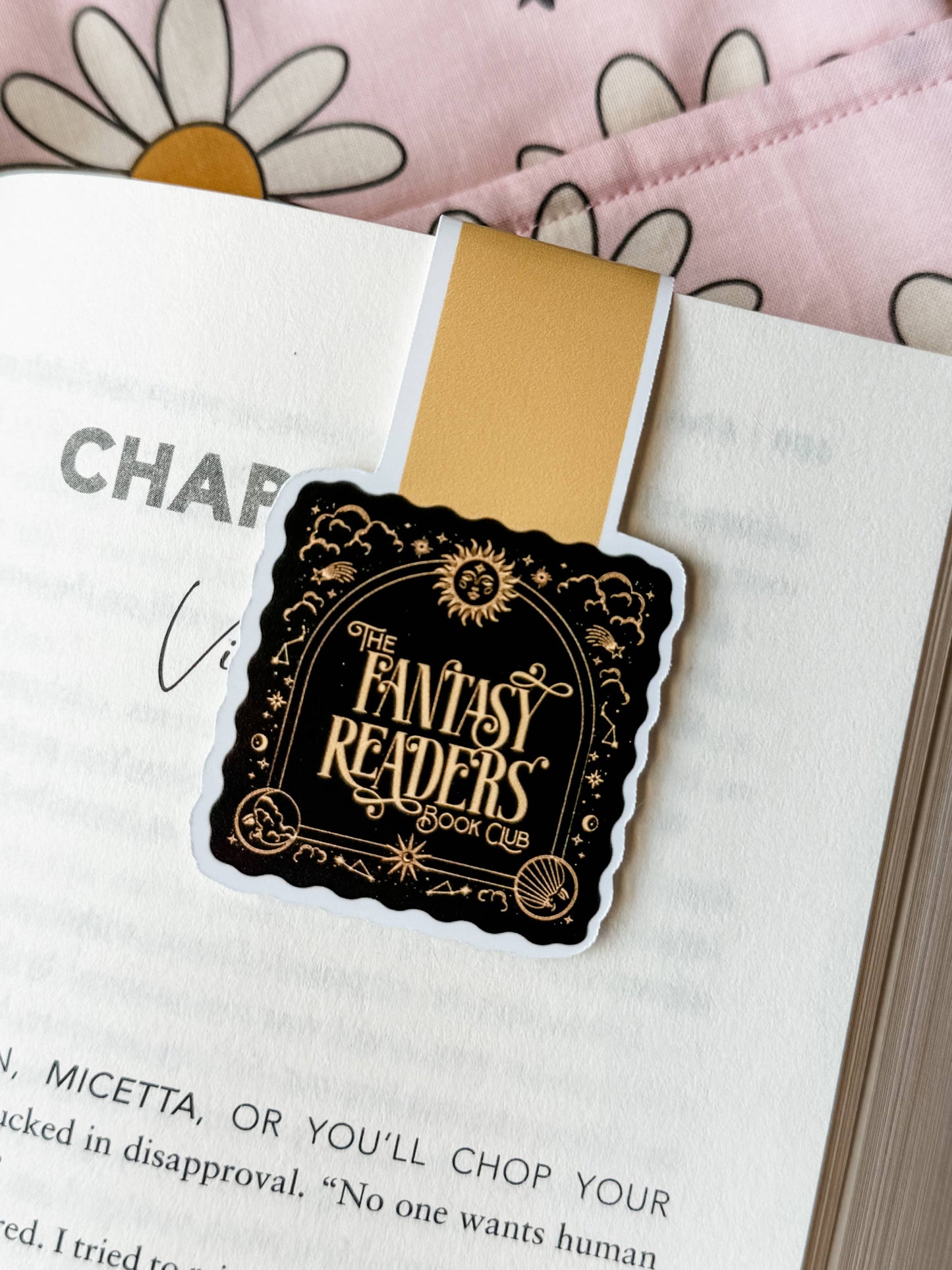 Magnetic Bookmark - Fantasy Reader Book Club