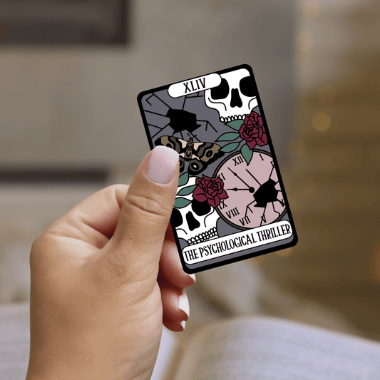 Psychological Thriller Tarot Card Sticker
