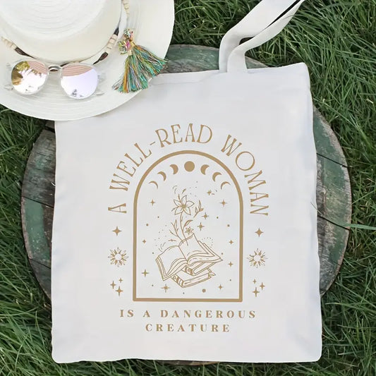 Well-read Woman Tote Bag